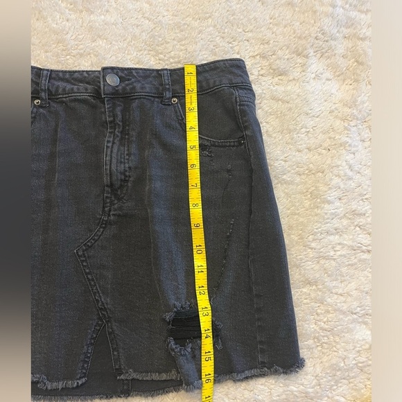 Wild Fable Distressed Mini Jean Skirt - Picture 6 of 6